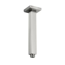 Shower Arm With Flange, 1/2 NPT Tapered Threads, Rain Shower Head Arm, Ceiling Mounted Shower Extension Arm (Option: Defaulttitle)